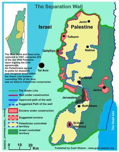 Dans la presse israélienne : Israël présente une nouvelle carte de la Cisjordanie pendant les négociations