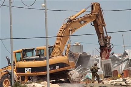 Israël démolit une structure agricole dans la Vallée du Jourdain