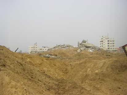 Comment la guerre a détruit le sol de Gaza