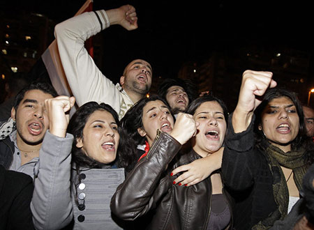 Le monde arabe célèbre le 1er triomphe de la révolution du 25 janvier