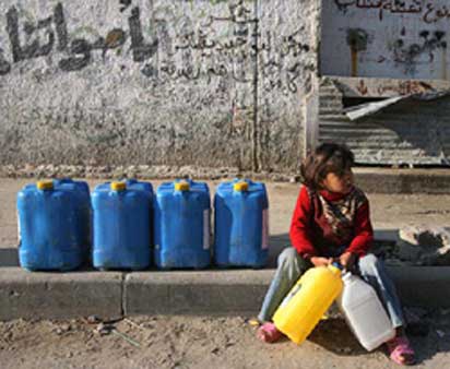 Plus de 150 000 Gazaouis encore privés d’eau courante