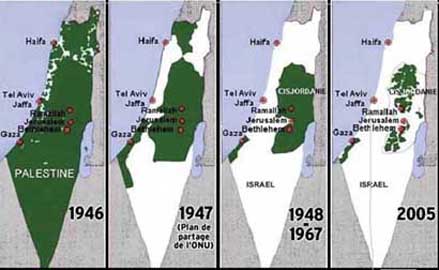 29 novembre 1947: Le partage et l'occupation de la Palestine