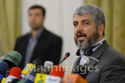 Mash’al réélu chef du bureau politique du Hamas