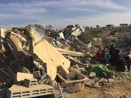 Invasion sioniste du Naqab palestinien : Umm al-Hiran démoli