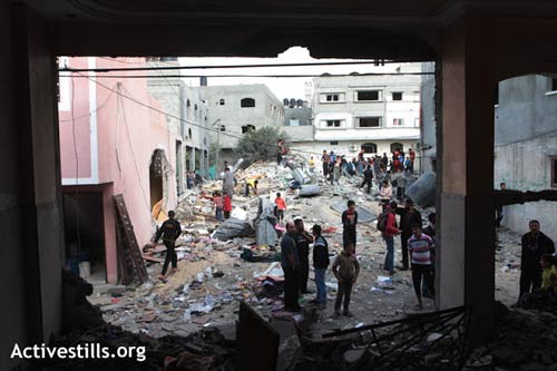Gaza sous attaque, 4ème jour, 16.11.2012