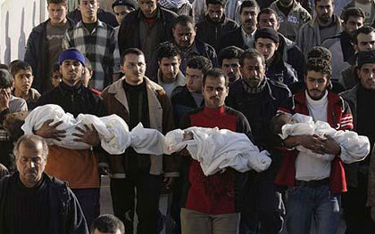 7 membres de la famille Samouni retrouvés morts dans les décombres à Gaza