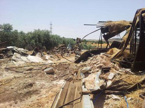 Bayt Nuba proteste contre les démolitions de maisons