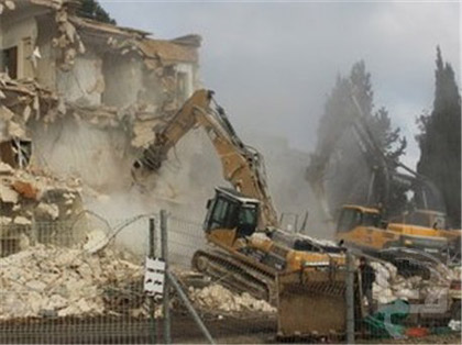 Israël' démolit le Sheperd Hotel pour créer un quartier juif à AlQods (vidéo)
