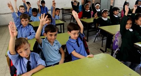 Les enfants constituent 45% de la population palestinienne 