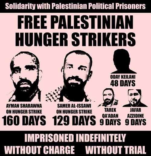 L’agonie des résistants dans les prisons sionistes