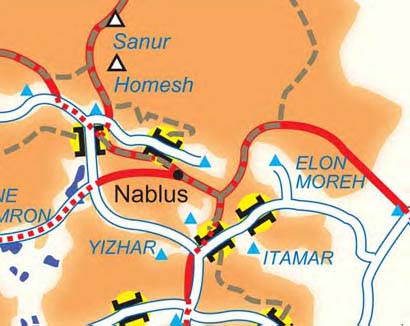 Les routes d'Apartheid sur le territoire palestinien dissèquent les communautés et menacent leur survie