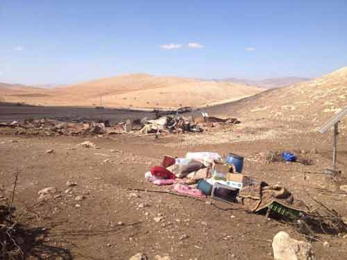 Vallée du Jourdain : 50 familles sans abri après la démolition de Makhoul par l’armée israélienne d'occupation
