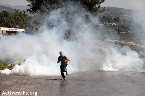 Nabi Saleh, manifestation du 6 avril 2012