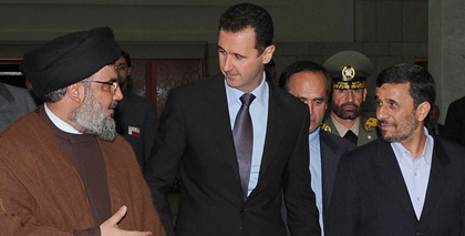 Le président Ahmadinejad à Beyrouth
