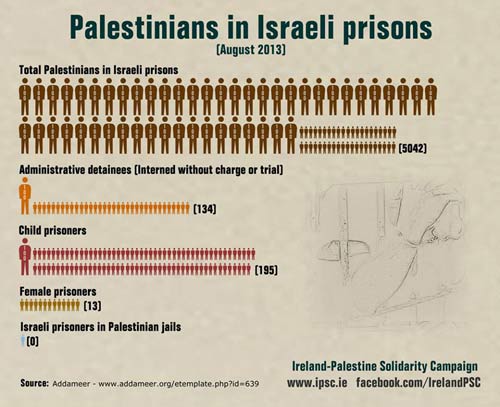 « Nés libres, nous le resterons » - Soutenir la lutte des prisonniers détenus dans les geôles sionistes 
Bulletin n° 19 - septembre 2013