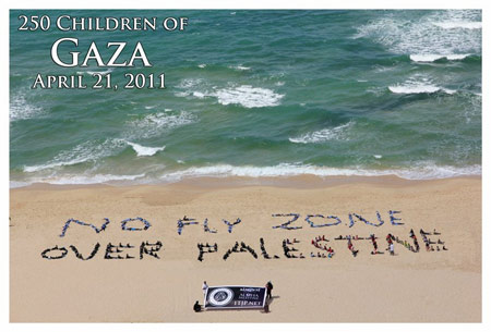 'Zone d'exclusion aérienne' sur la Palestine