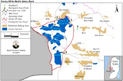 Rapport de B'Tselem et Bimkom : Le bloc de colonies de Modi'in Illit