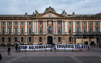 Stop au jumelage Toulouse Tel-Aviv ! La mairie de Toulouse ne doit plus soutenir l’apartheid israélien !