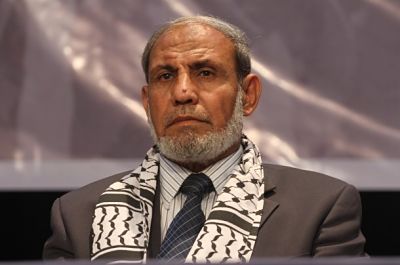 Zahhar : La	situation n'est pas favorable à des discussions sur les prisonniers israéliens à Gaza