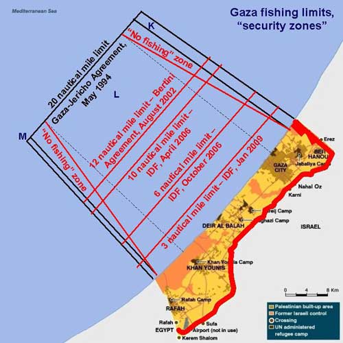 Nouvelle attaque israélienne sur des bateaux de pêche à Gaza
