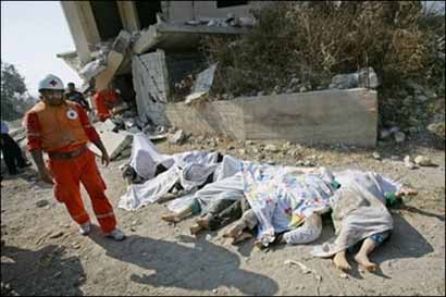 Massacre à Cana : 51 morts dont 22 enfants