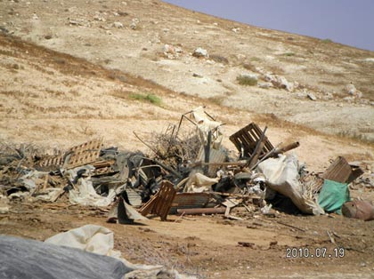 Appel à action contre les démolitions de maisons dans la Vallée du Jourdain