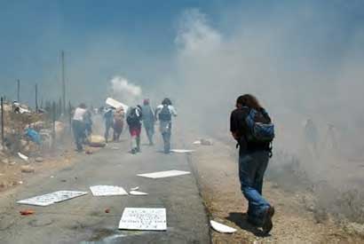 Bil'in : Mesures énergiques contre la Résistance Non Violente