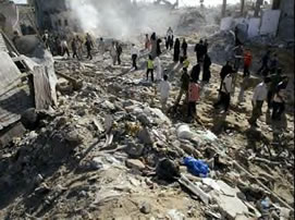La destruction de Rafah.....