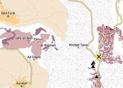 Khirbet Tana va être rasé et ses habitants expulsés