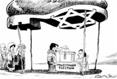 La plaisanterie d'une 'démocratie' palestinienne sous le Fatah et Israël