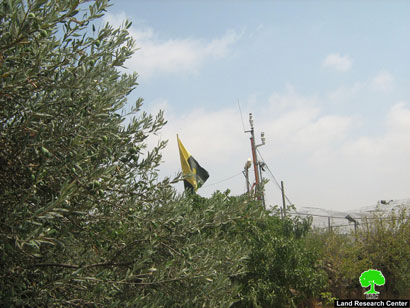 Les Forces d’Occupation Israélienne saisissent des terres pour élargir un camp de l’armée