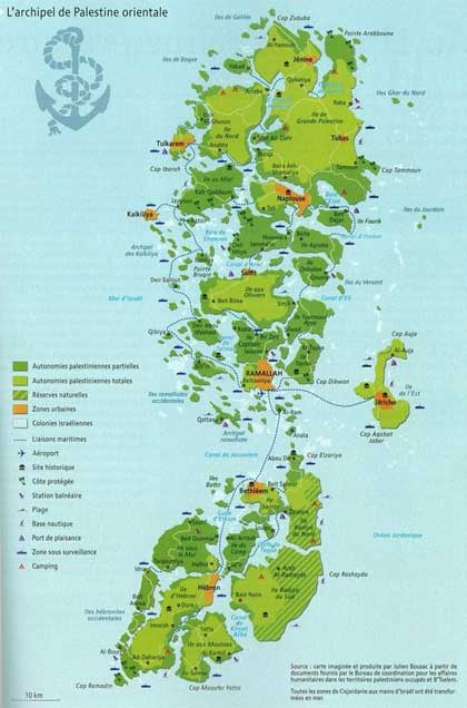 L'Archipel de Palestine Orientale