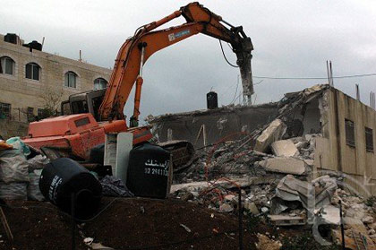 Israël rase une maison palestinienne à Jérusalem Est