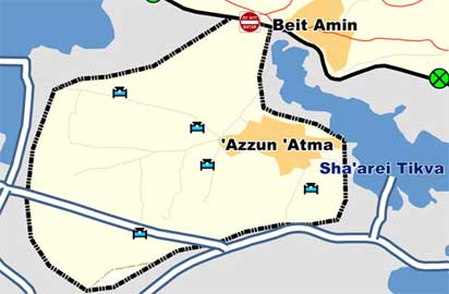 Le nouveau checkpoint, un autre obstacle pour les habitants isolés d’Azzun 'Atma