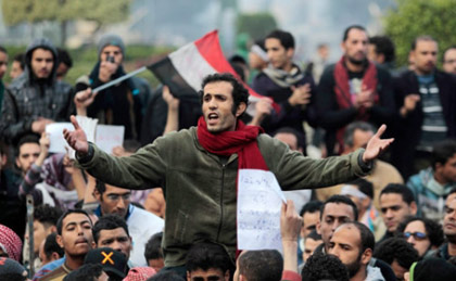Hier la Tunisie, aujourd'hui l'Egypte, demain l'ensemble de la nation arabe