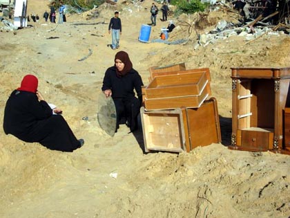 Premières images d’Attattra, au nord ouest de Gaza