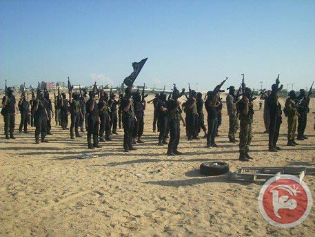 Entraînement de l'aile militaire des PRC à Gaza