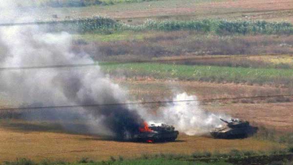 Bombardement d'une patrouille de l'occupation israélienne au sud de la bande de Gaza
