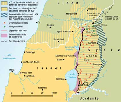 Olmert : Israël cèdera tout le Golan pour la paix