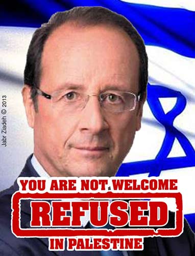 Visite de François Hollande à l’université de Birzeit: Des étudiants palestiniens se mobilisent contre sa venue