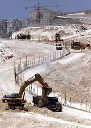 Le mur avale 60% des terres agricoles d'al-Khalil (Hébron)