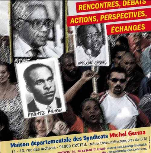 Programme de la 3ème Edition des Rencontres Nationales des Luttes de l’Immigration, du 25 au 27 novembre 2011 à Créteil