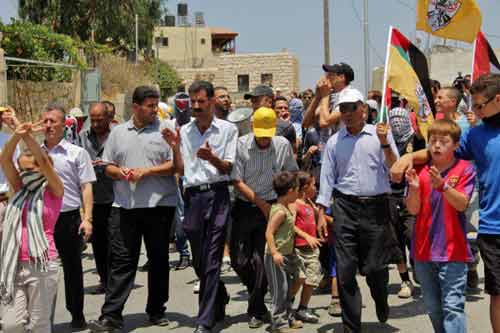 Les marches du vendredi en Cisjordanie refusent la rencontre d'Abbas avec Mofaz