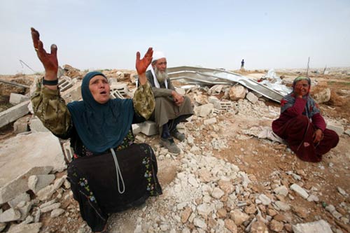 Raid sioniste de destruction de maisons dans le Naqab