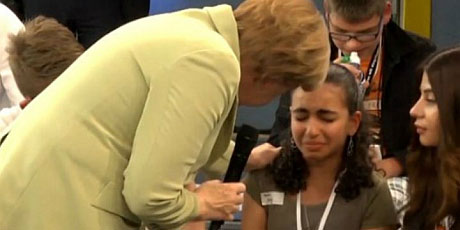 Merkel et la jeune réfugiée palestinienne : pourquoi tout le monde est à côté de la plaque