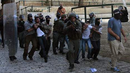 Heurts Ã  Jérusalem-Est occupée : 21 manifestants pro-palestiniens arrêtés