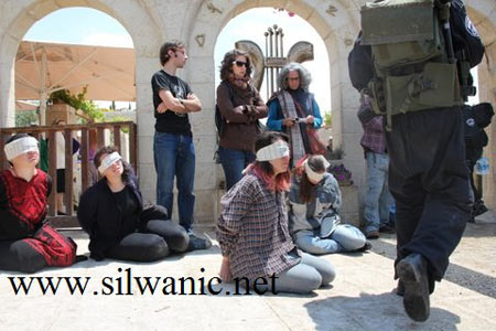 Action contre la politique archéologique à Silwan