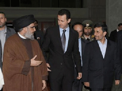 'Israël' très préoccupé par le sommet stratégique Assad-Ahmadenijad-Nasrallah