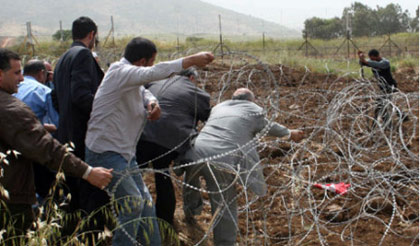 Agression israélienne au Sud Liban, réaction ferme des habitants